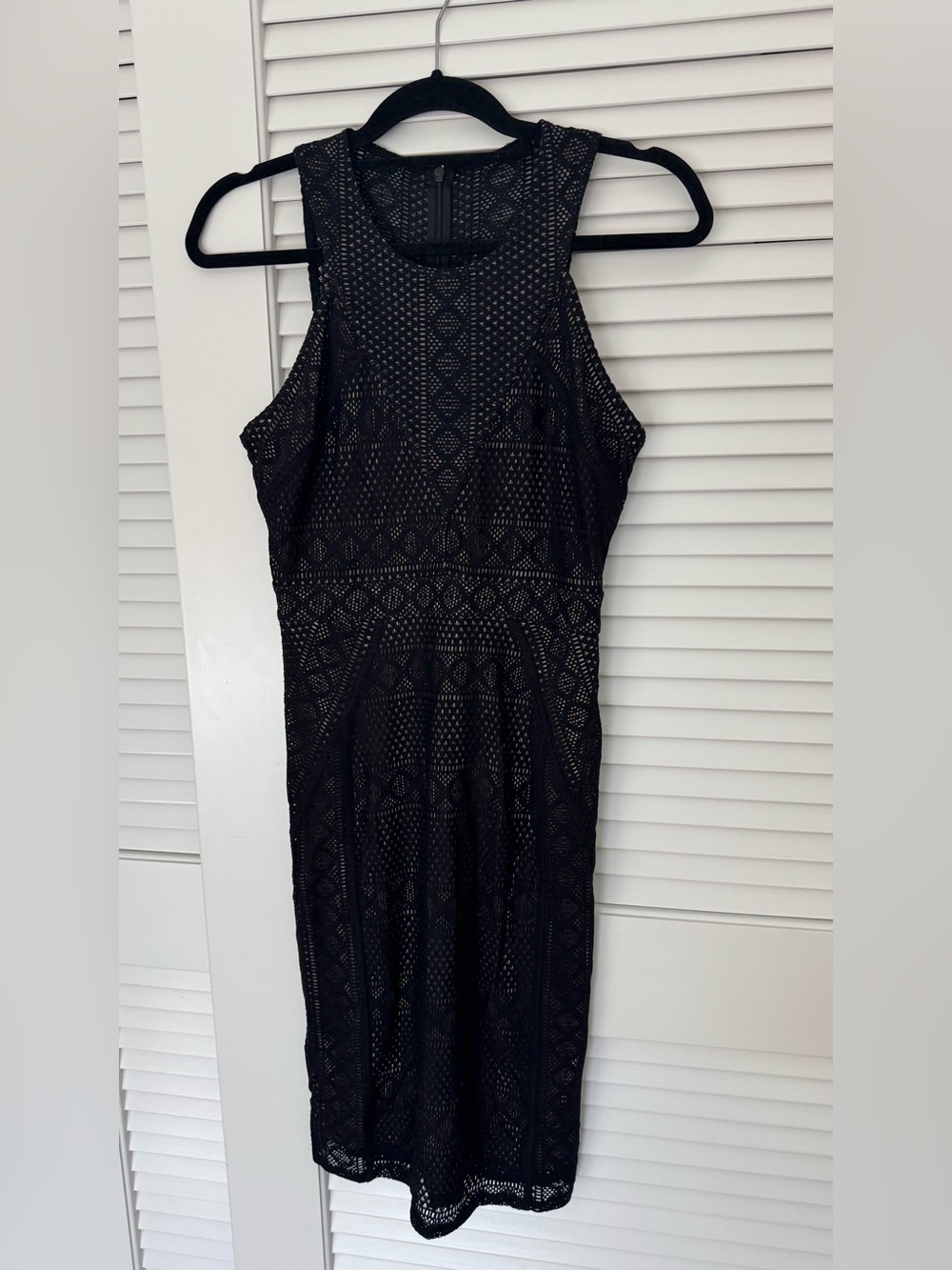 Bcbg Dena Women's Black Lace dress